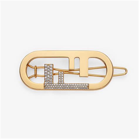 fendi hair clip